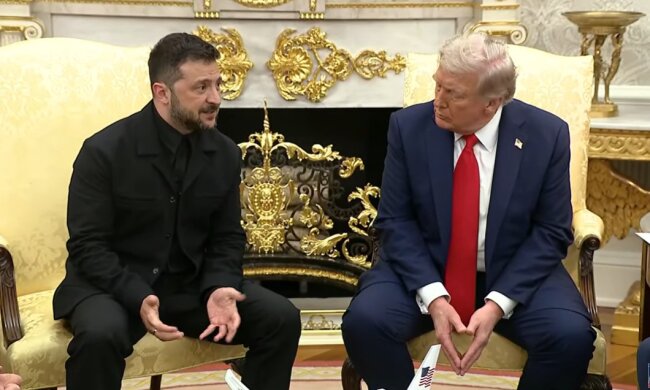 Володимир Зеленський та Дональд Трамп