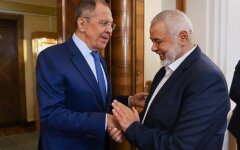 Сергей Лавров и Исмаил Хания (ХАМАС)