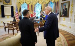 Владимир Зеленский и Дональд Трамп в Белом доме