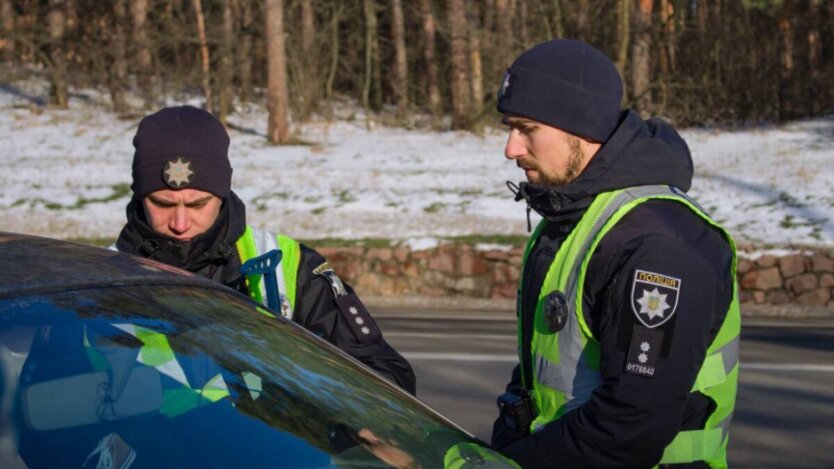 Штрафы водителей зимой