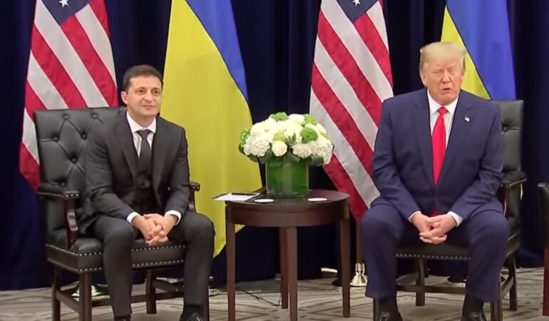 Зеленский и Трамп