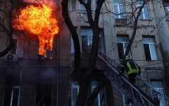В центре Одессы произошел масштабный пожар: пострадали дети
