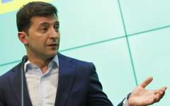 Ukrainian comic actor and presidential candidate Volodymyr