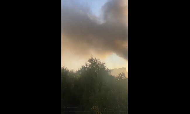 Пожежа у Росії