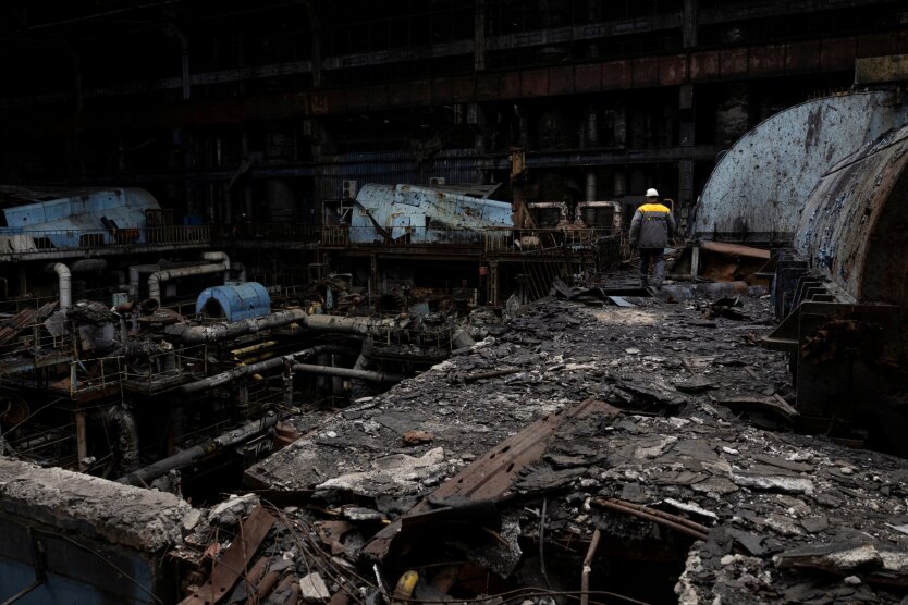 Удари по енергетиці України, фото - Reuters