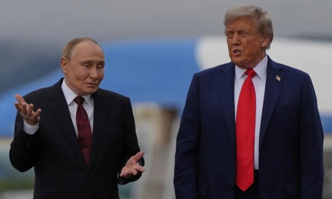Путин и Дональд Трамп на Аляске