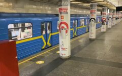 Метро в Киеве, технический сбой, оплата картой