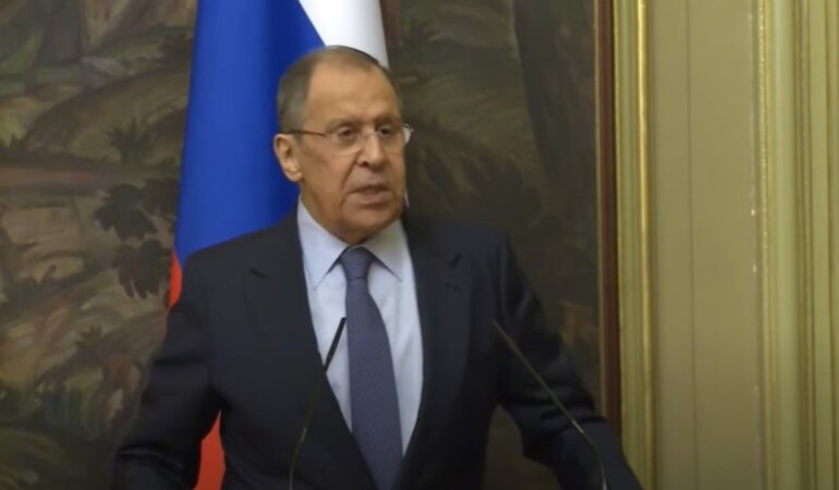 Сергей Лавров, министр иностранных дел России