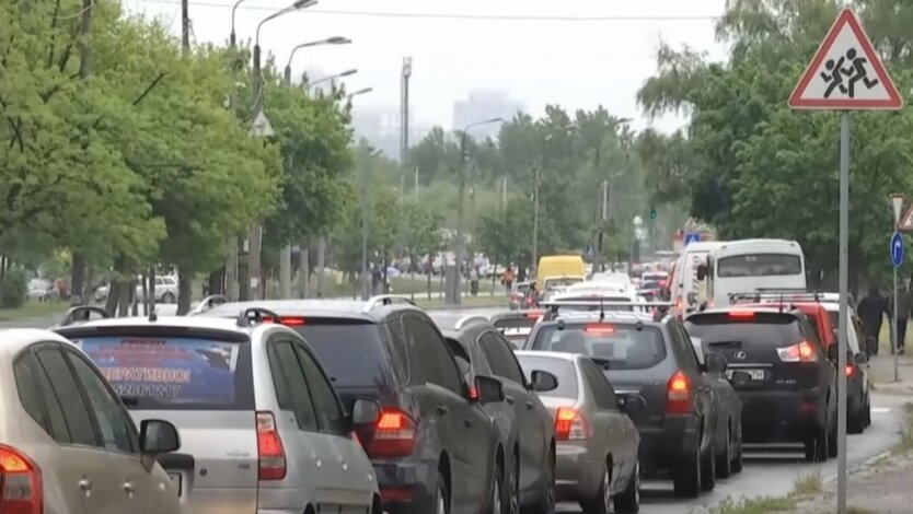 Движение транспорта, Киев, День Независимости