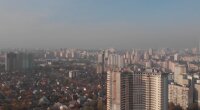 Качество воздуха в Киеве, пыль, КГГА