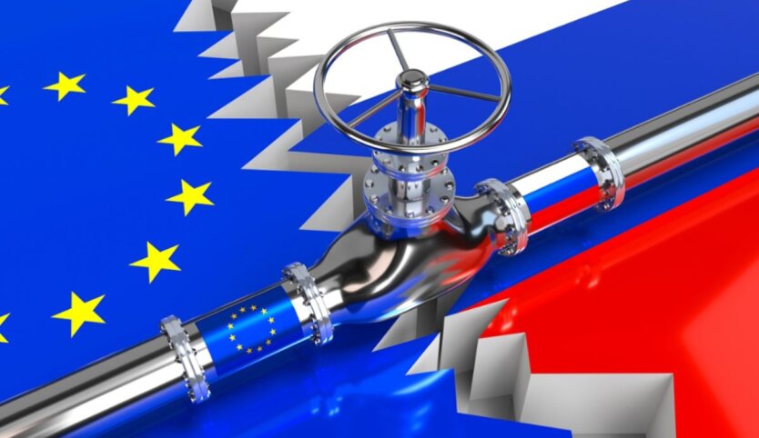 Экспорт российского газа в Европу