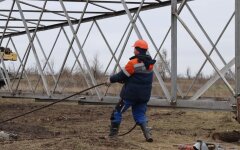 Ремонт энергетической инфраструктуры, фото