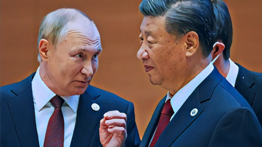 Владимир Путин и Си Цзиньпин в Москве