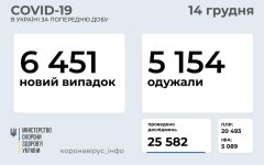 Статистика по коронавирусу на 14 декабря