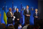 Владимир Зеленский с лидерами ЕС и НАТО