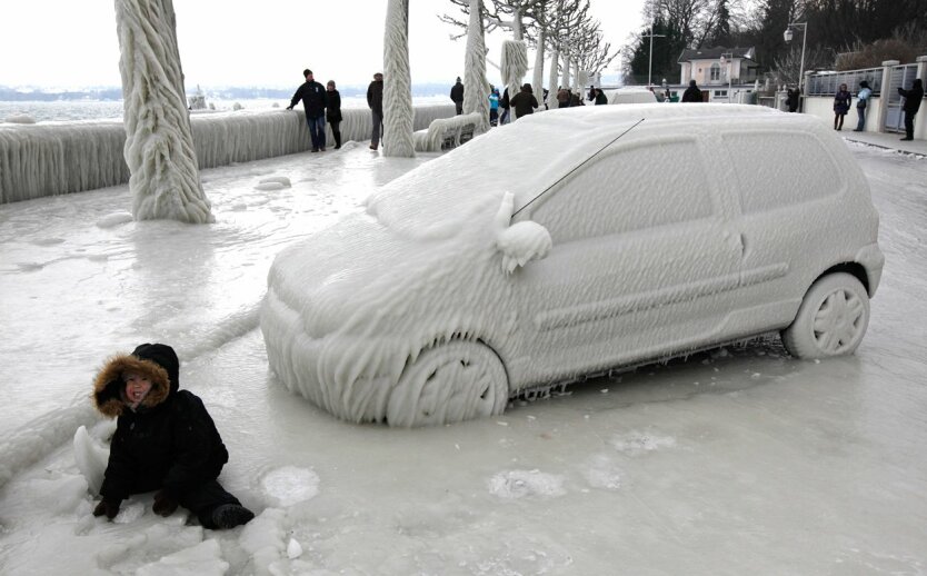 зима в Украине