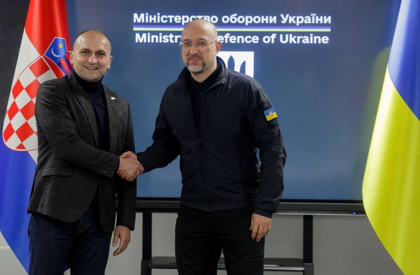 Иван Анушич и Денис Шмыгаль