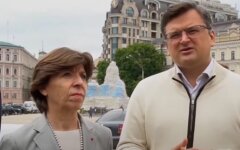 Катрин Колонна и Дмитрий Кулеба, вступление Украины в ЕС