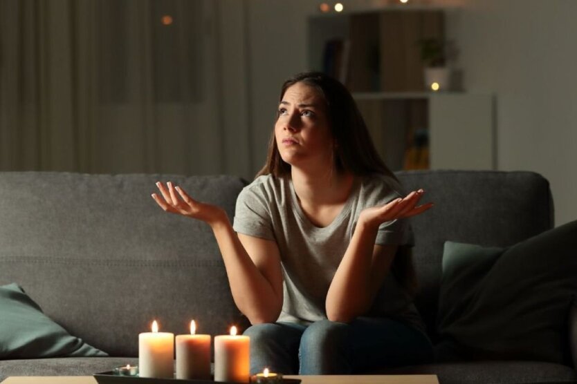 Отключения света в Украине