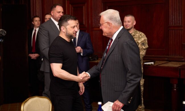 Володимир Зеленський та Кіт Келлог