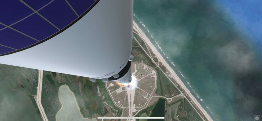 NASA выпустило симулятор полета на SpaceX
