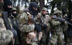 Боевики на Донбассе
