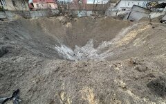 Опубліковано кадри наслідків ракетних ударів по Києву 2 січня