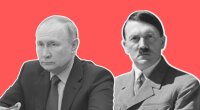 Владимир Путин и Адольф Гитлер, идентичность нацистской и кремлёвской пропаганды