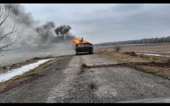 Селяне на Черниговщине из РПГ подбили бронетехнику и захватили трофеи: фото