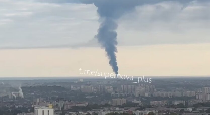 Пожежа у селищі Гвардійське