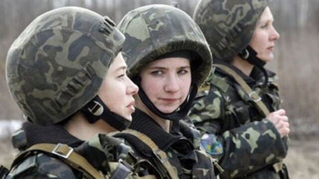 Украинские женщины в ВСУ