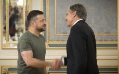 Владимир Зеленский и Энтони Блинкен в Киеве