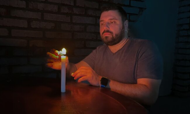 Отключения света в Украине