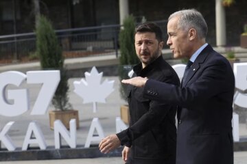 Володимир Зеленський та Марк Карні