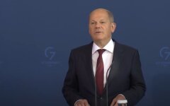 Олаф Шольц, велика сімка, війна Росії проти України, санкції заходу