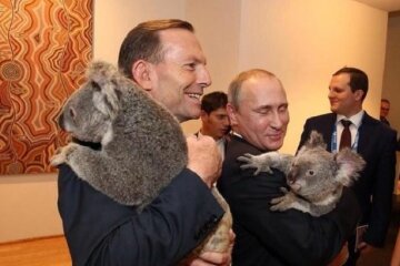 Владимир Путин и коала