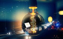 Отключение электроэнергии в Украине