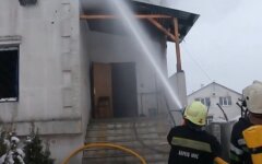 Пожар, дом престарелых, Харьков