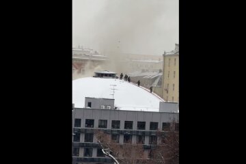 Пожар в театре сатиры