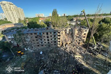 Удар Росії по Києву