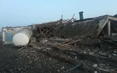 Разбомбленная рашистамы птицефабрика в Днепропетровской области