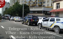 В Киеве произошла перестрелка, ранен полицейский