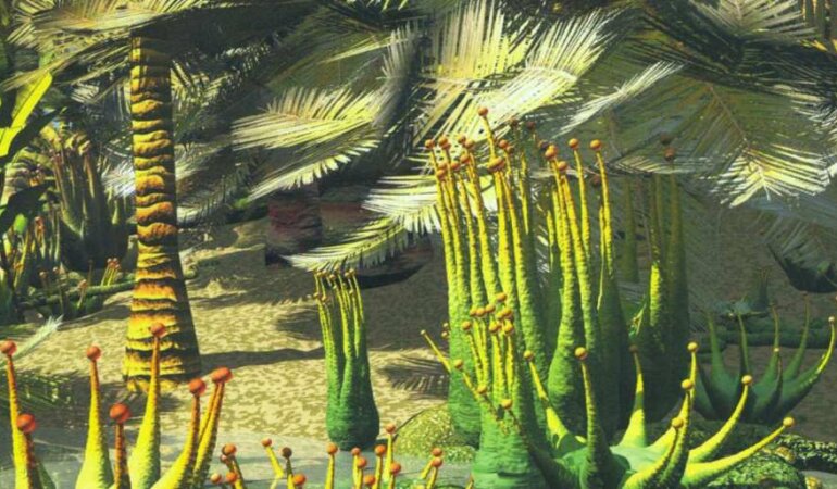 древние растения