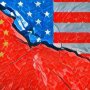 Китай и США, флаги