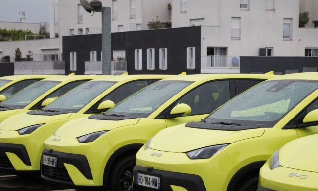 Электромобили BYD