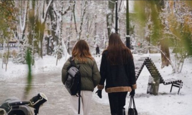 Зима в Украине