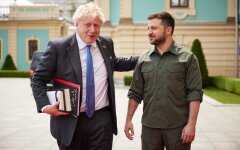 Владимир Зеленский и Борис Джонсон в Киеве