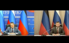 террористы "ЛДНР" Леонид Пасечник и Денис Пушилин, россия, Украина, независимость "республик"