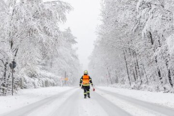 Снігопади у Німеччині