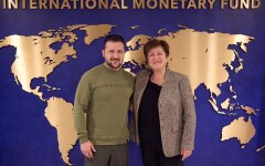 Володимир Зеленський та Кристаліна Георгієва